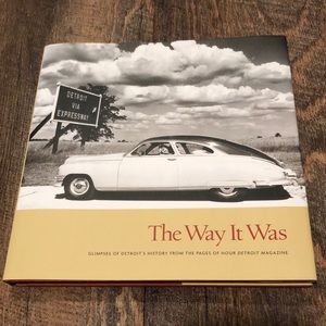 The Way It Was Detroit Book HC Historic Photography B/W 1880-1987